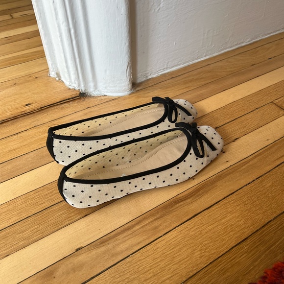 Mesh Polka Dot Flats - Picture 6 of 6